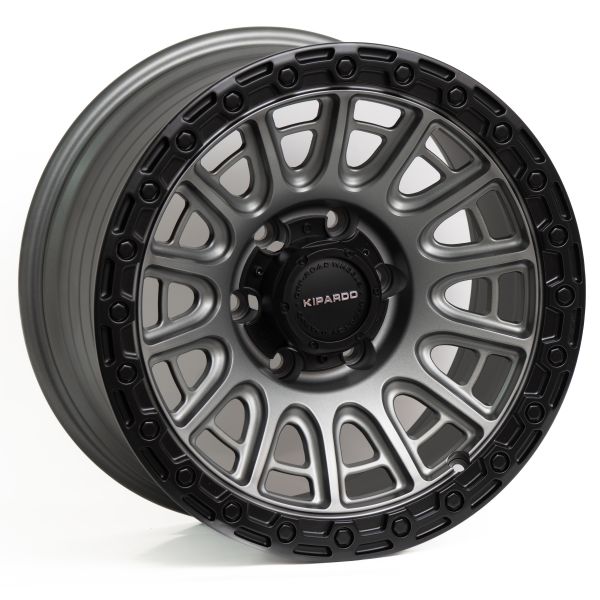 6х139,7 R17х8,5 СВ110,1 ЕТ0 LX170 Gunmetal Grey Black Lip