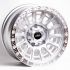 6х139,7 R17х9 СВ110,1 ЕТ-12  L724 Silver Machined Lip