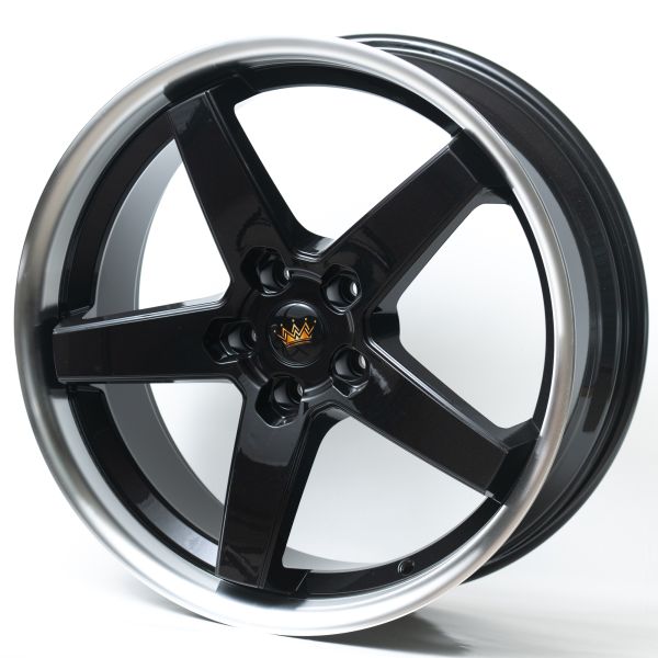 5х114,3 R20х10 СВ73,1 ЕТ40 Kipardo 18019-03 61651D Gloss black with ML задняя ось