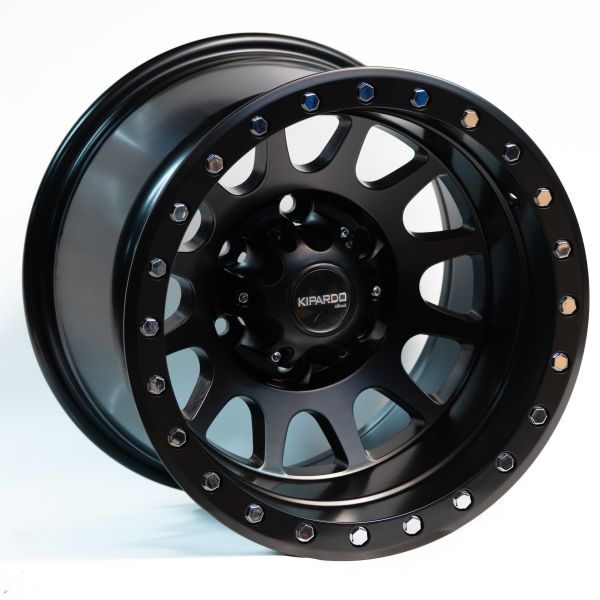 6х139,7 R16х10 СВ110,1 ЕТ-44 K1016 Matte Black +Matte Black Lip bolts