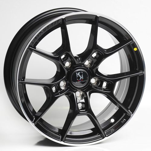 4х100 R16х7 СВ73,1 ЕТ35 KoKo SL552 black lip