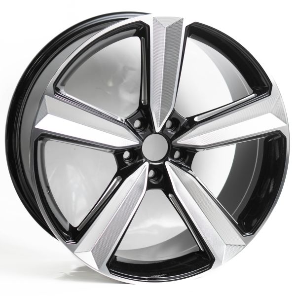 5х114,3 R20х9 СВ73,1 ЕТ35 FBX057-20 BMF+MILLING SPOKE FACE&WINDOW