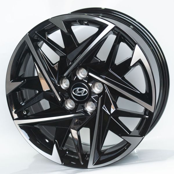 5х114,3 R19х8 СВ67,1 ЕТ45  *0296 Black Machined face