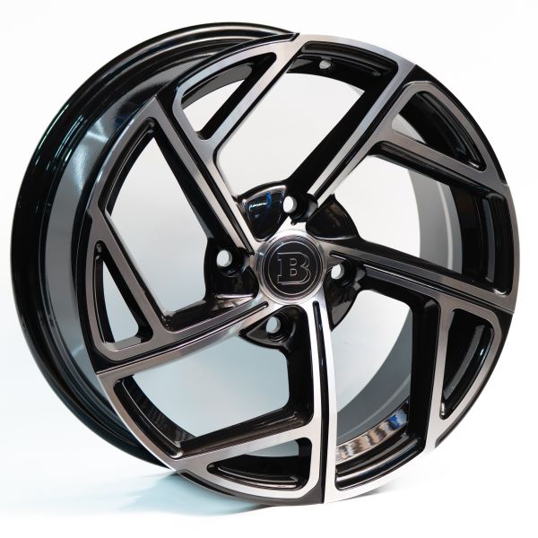 4х114,3/100 R17х7,5 СВ73,1 ЕТ35 KF5115 Black Machine face